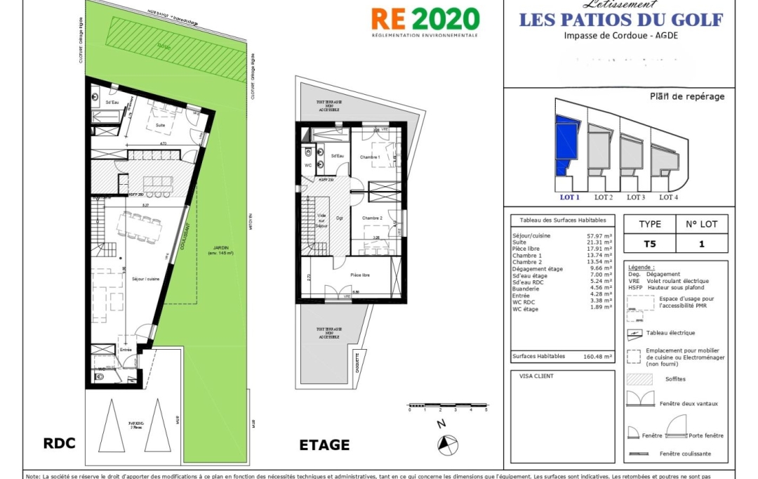 LAGENCE EMMA IMMOBILIER : Maison / Villa | LE GRAU-D'AGDE (34300) | 160 m2 | 499 900 € 