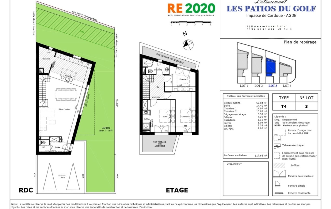 LAGENCE EMMA IMMOBILIER : Maison / Villa | LE GRAU-D'AGDE (34300) | 118 m2 | 449 900 € 