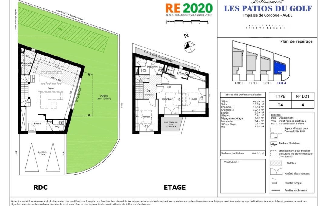 LAGENCE EMMA IMMOBILIER : Maison / Villa | LE GRAU-D'AGDE (34300) | 105 m2 | 419 900 € 