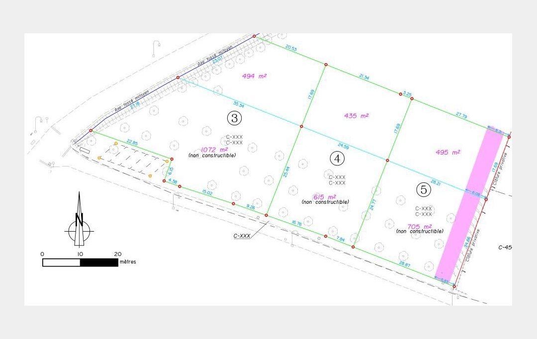 LAGENCE EMMA IMMOBILIER : Terrain | MOUSSOULENS (11170) | 0 m2 | 65 000 € 